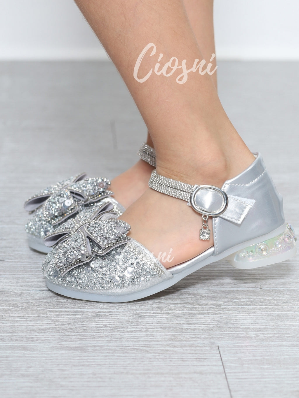 Balerina MILEKI PLATEADO