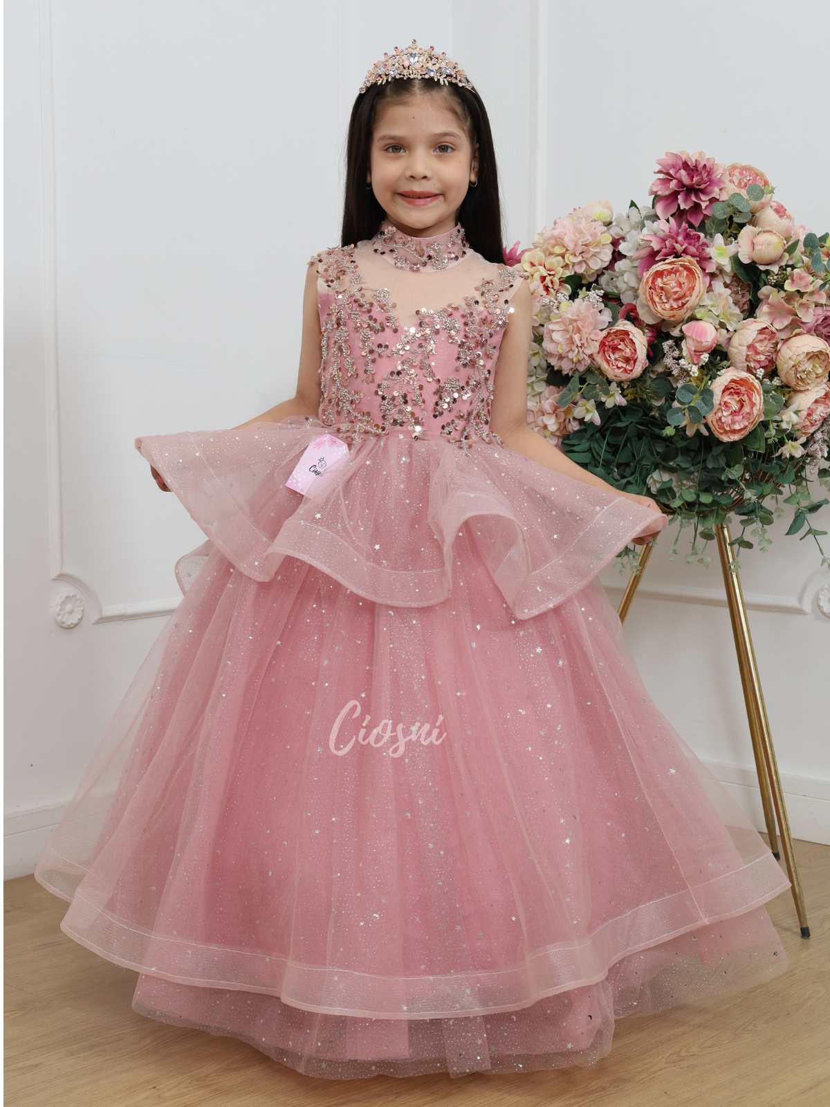 Fiesta Niña AURORA PALO ROSA