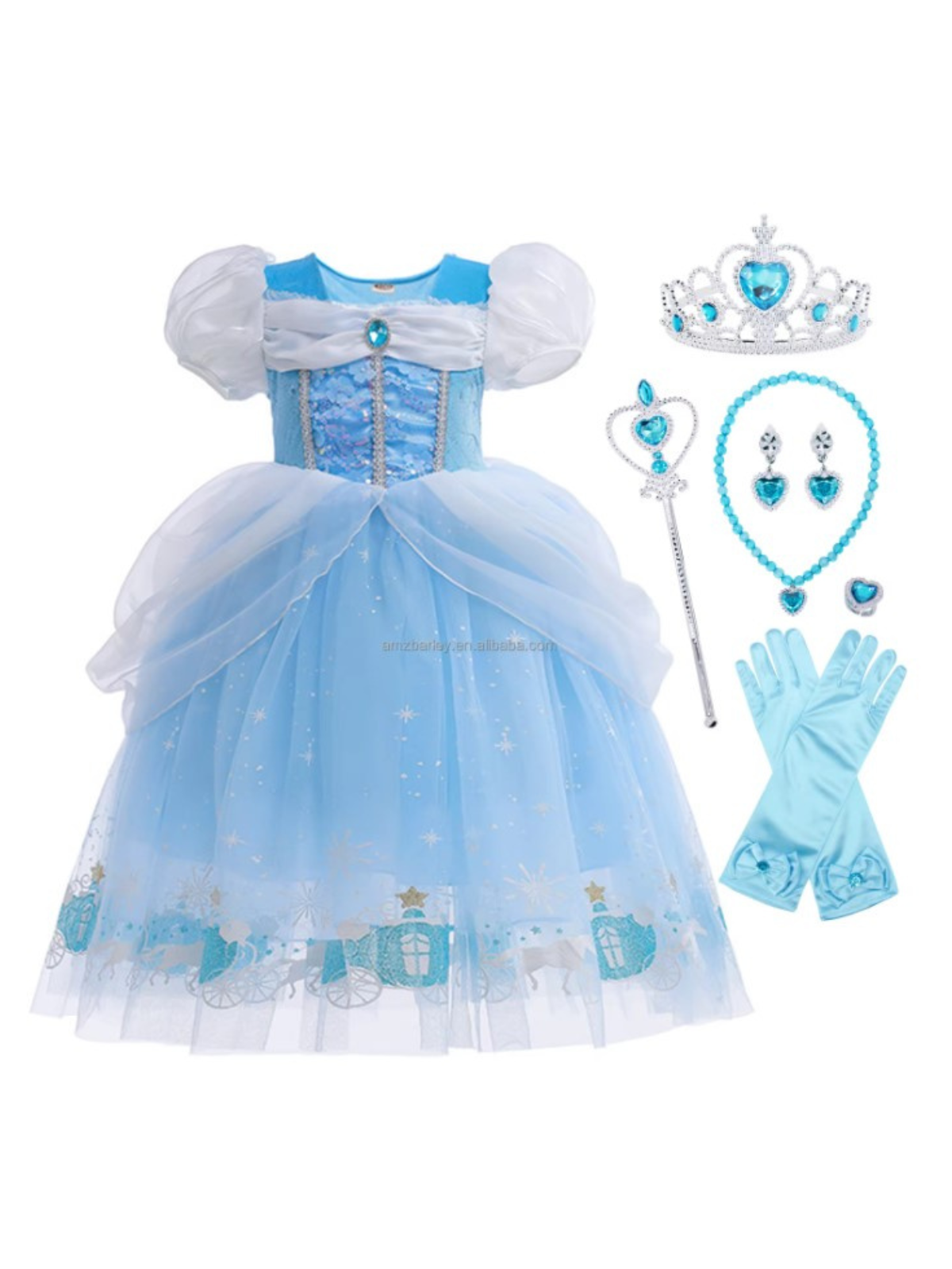 Vestidos Princesas CENICIENTA 3