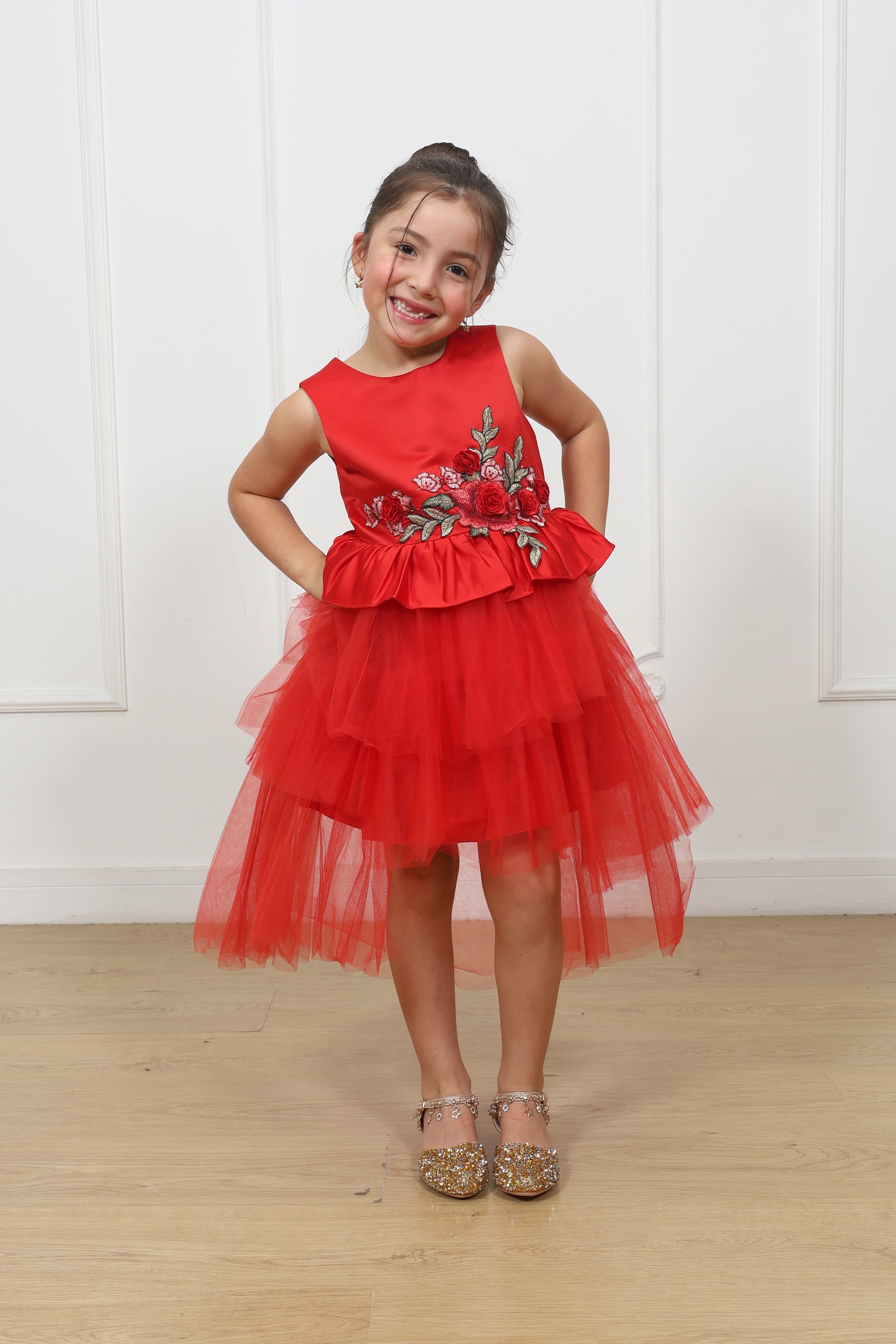 Fiesta Niña LELA ROJO 2