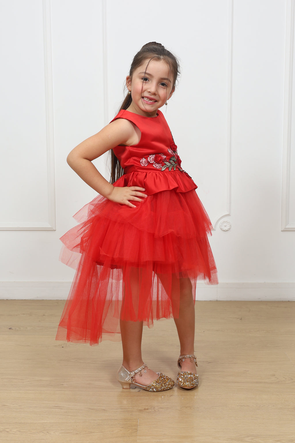 Fiesta Niña LELA ROJO 2