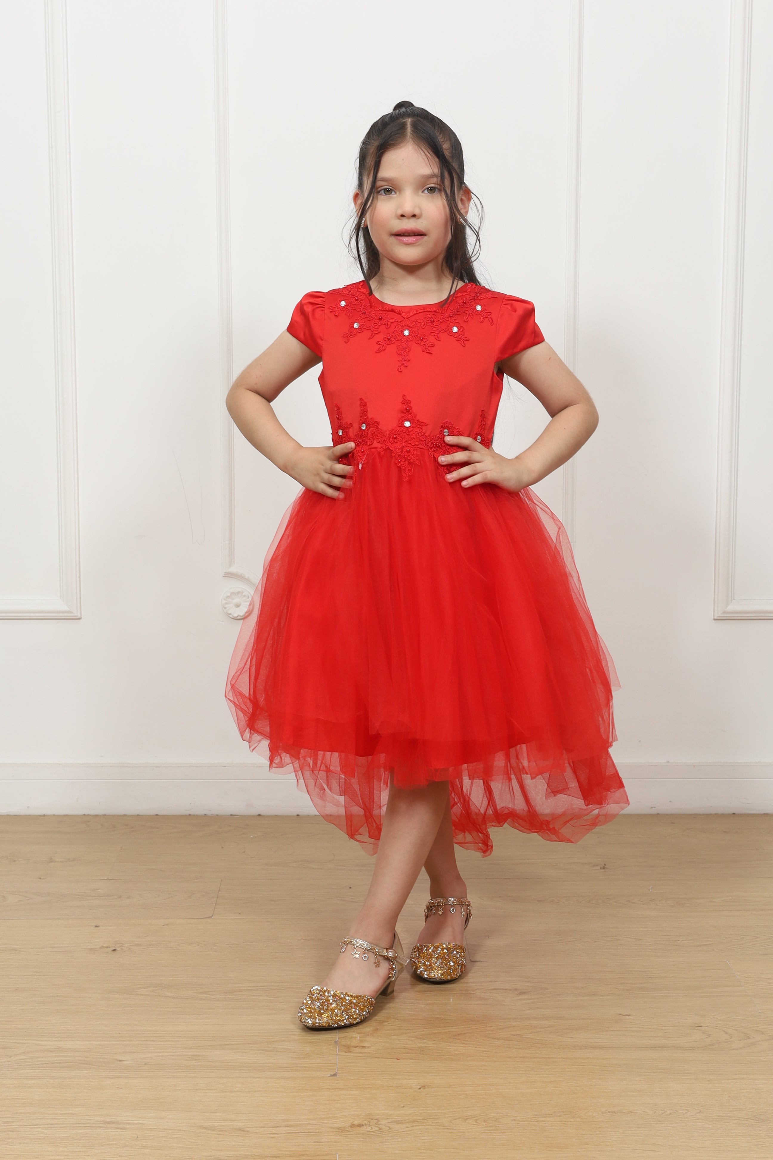 Fiesta Niña VIRLA ROJO