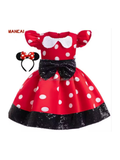 Vestidos Princesas MINIE ROJA