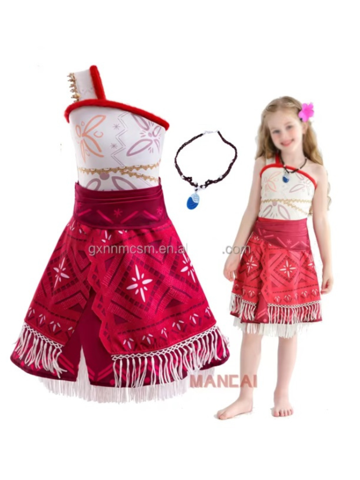 Vestidos Princesas MOANA 2