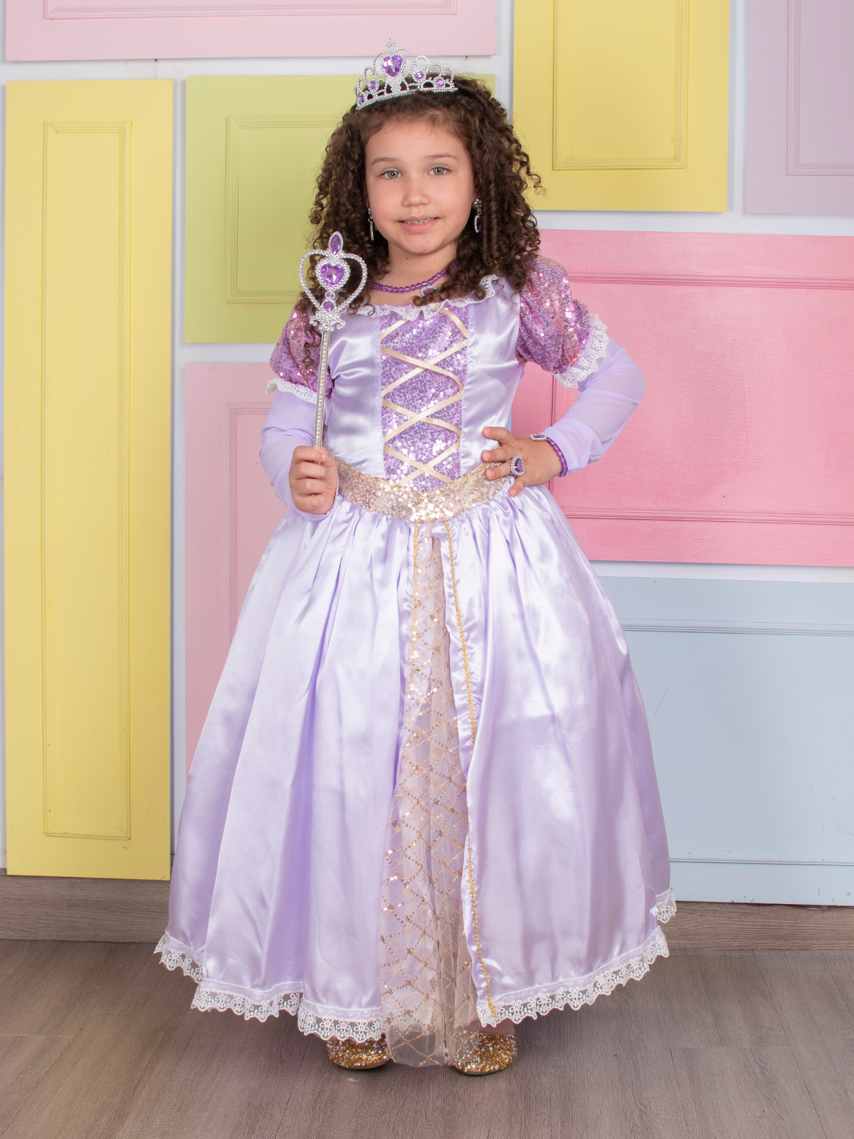 Vestidos Princesas RAPUNZEL 1