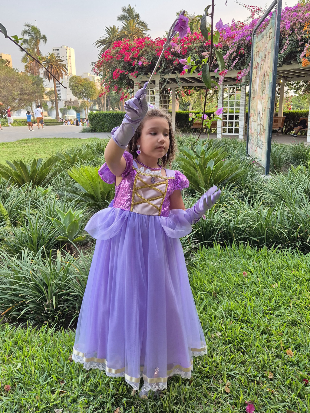 Vestidos Princesas RAPUNZEL 2