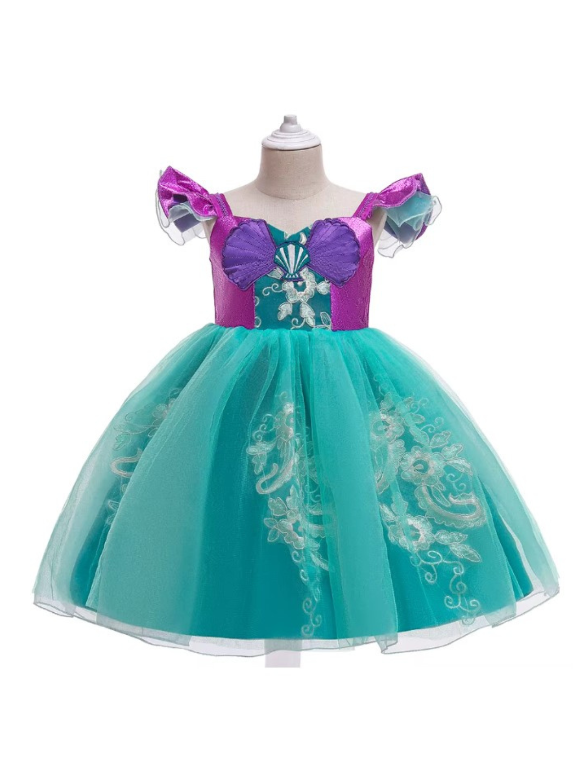 Vestidos Princesas SIRENITA 3