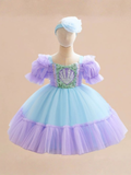 Vestidos Princesas SIRENITA 4