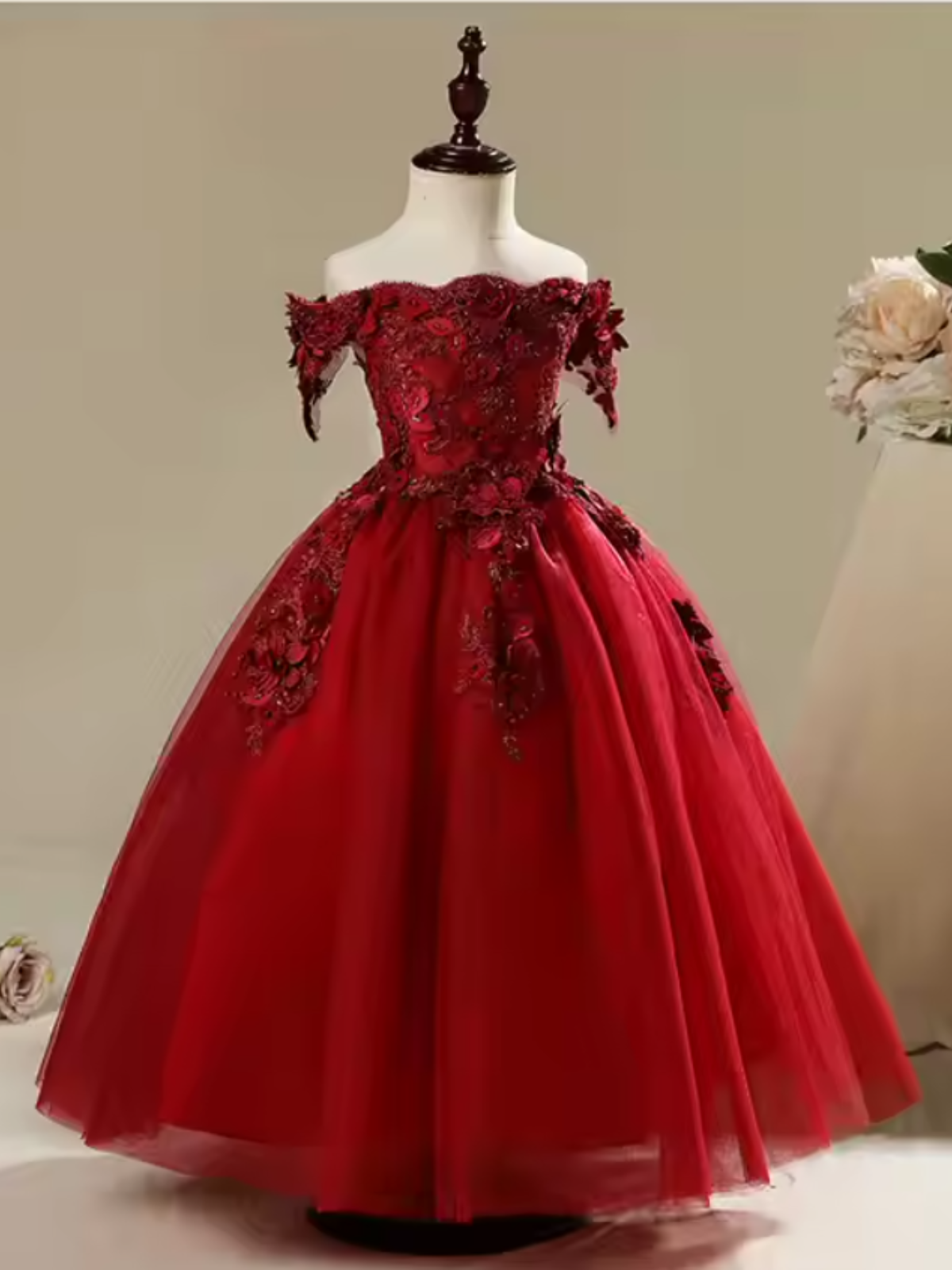 Fiesta Niña VALE ROJO