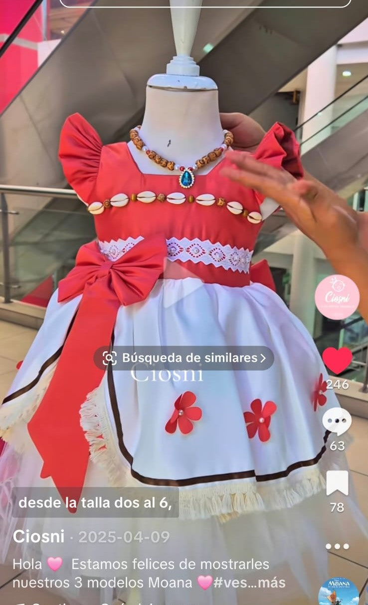 Fiesta Bebe MOANA BEBE