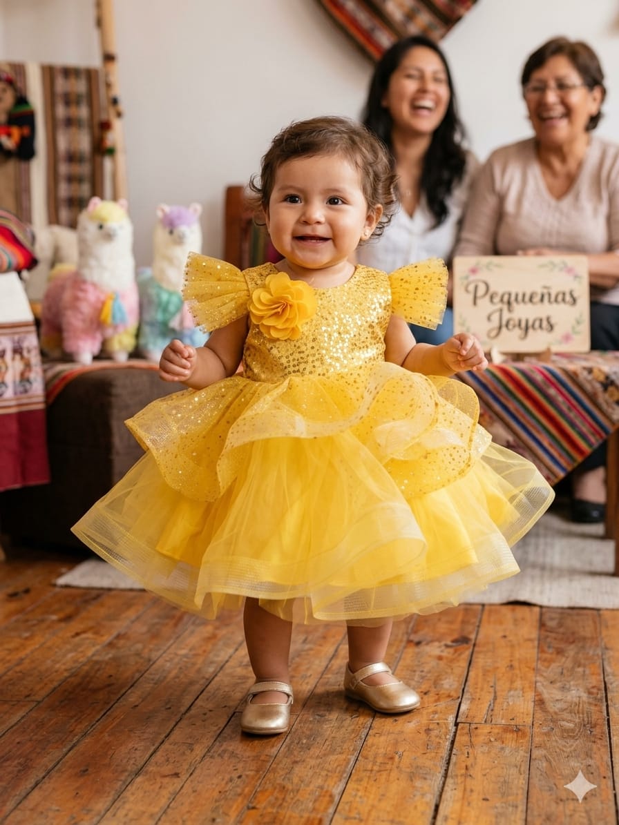 Fiesta Bebe Amarillo abejita