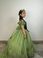 Fiesta Niña ZOE Verde Olivo